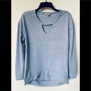 NWOT JUICY COUTURE Cutout Raglan Sweatshirt  (XS)